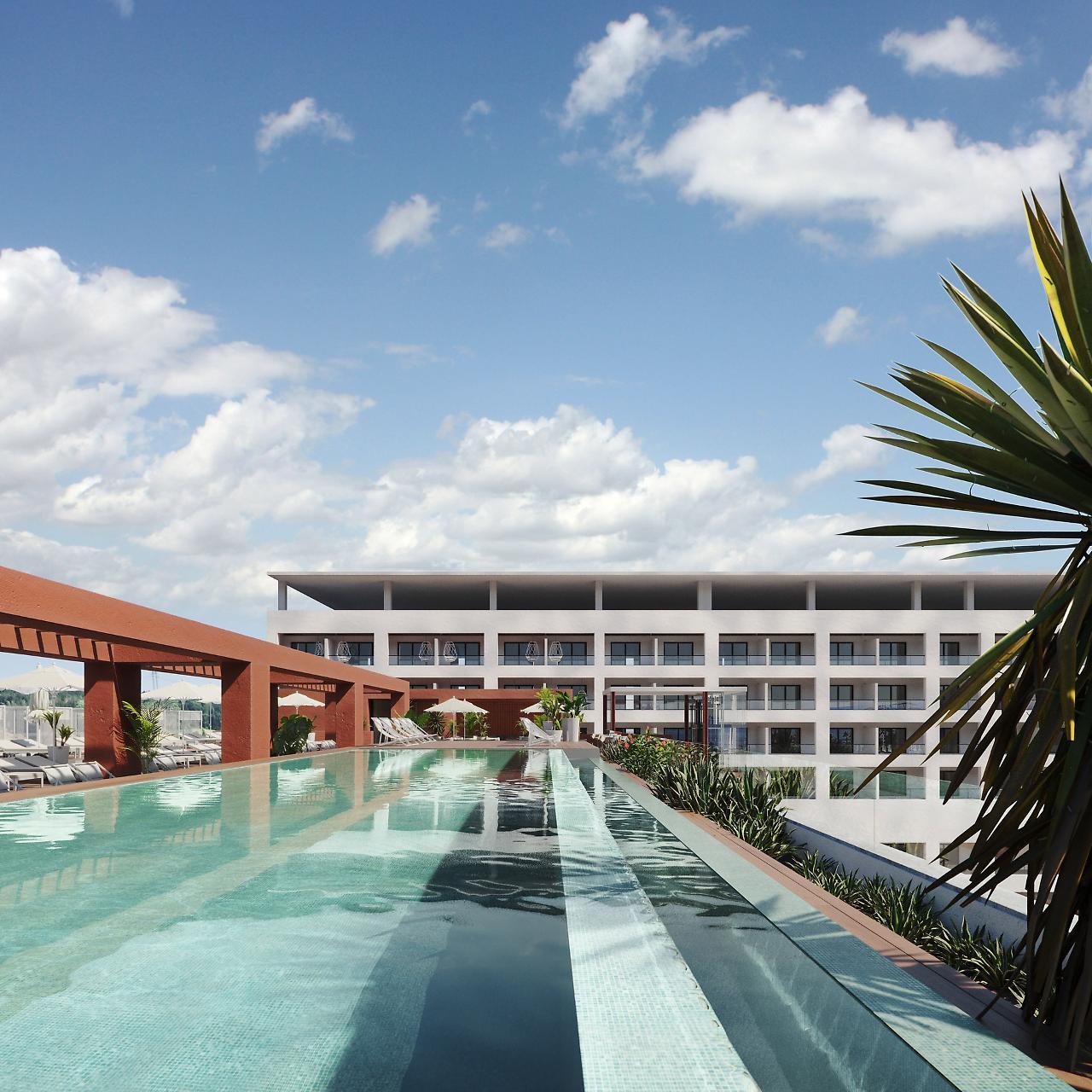 Estival Park Almaris Hotel La Pineda Bagian luar foto